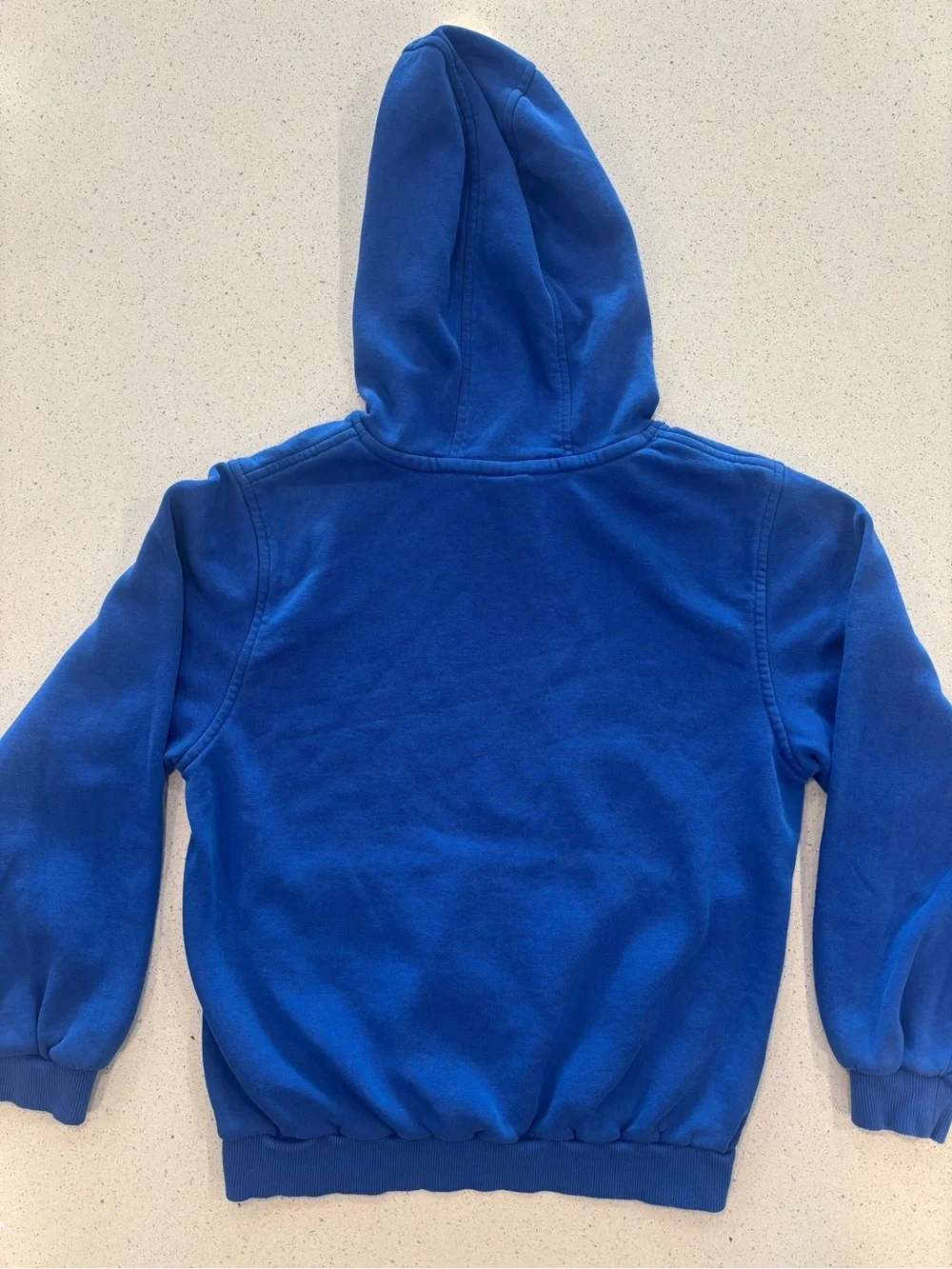 Nike Boy’s Royal Blue Hoodie with White Logo Large